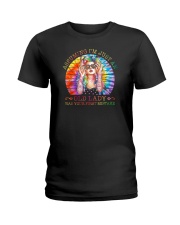 ASSUMING I'M JUST AN OLD LADY Ladies T-Shirt tile