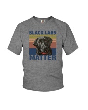 BLACK LABS MATTER Youth T-Shirt tile