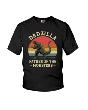 DADZILLA FATHER OF THE MONSTERS Youth T-Shirt thumbnail