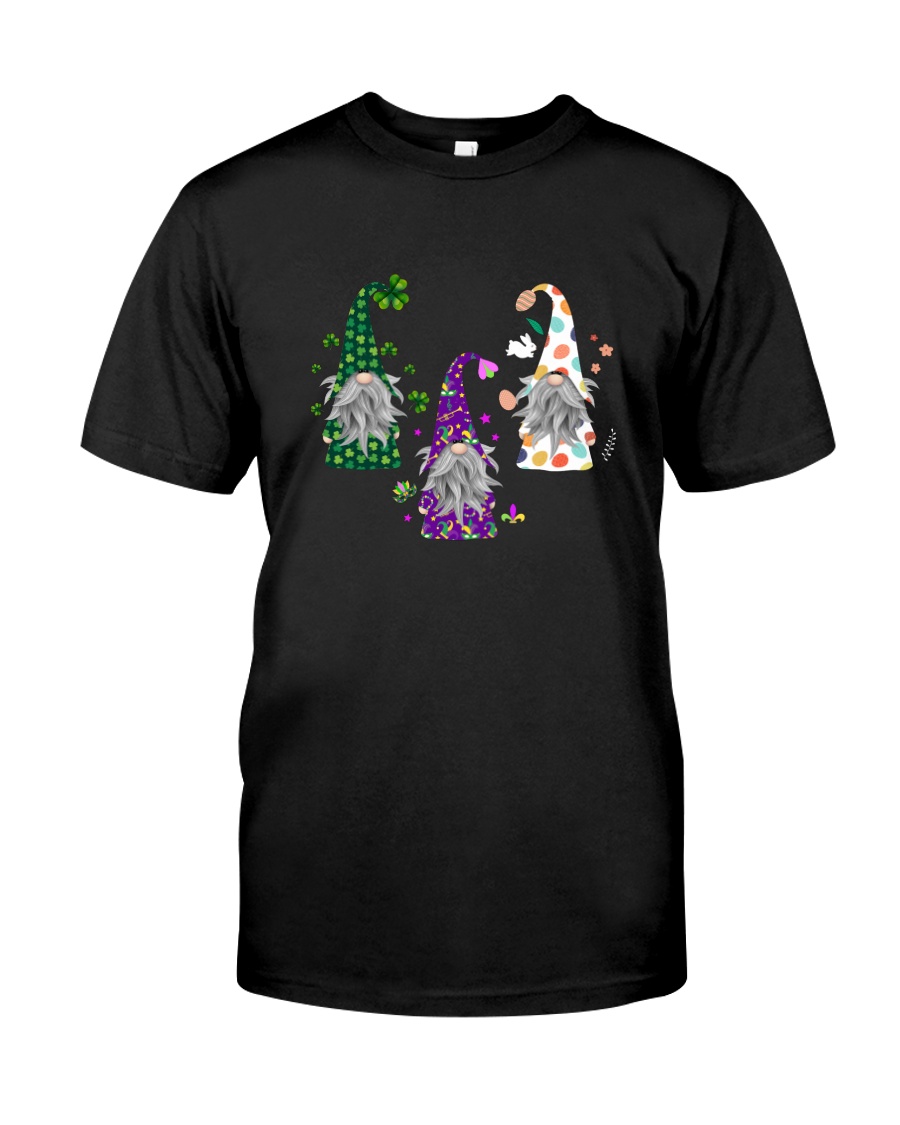 GNOMES COSTUME MARDI GRAS ST PATRICK EASTER Classic T-Shirt
