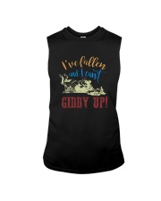 I'VE FALLEN AND I CAN'T GIDDY UP Sleeveless Tee thumbnail