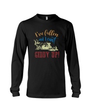 I'VE FALLEN AND I CAN'T GIDDY UP Long Sleeve Tee thumbnail