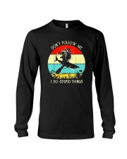DON'T FOLLOW ME SCUBA DIVING Long Sleeve Tee thumbnail