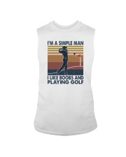 I'M A SIMPLE MAN GOLF Sleeveless Tee tile