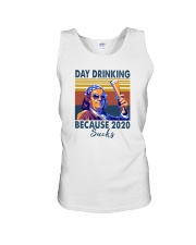 DAY DRINKING BECAUSE 2020 SUCKS BEN DRANKIN Unisex Tank thumbnail