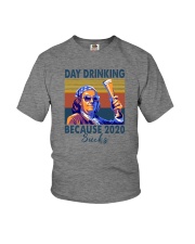 DAY DRINKING BECAUSE 2020 SUCKS BEN DRANKIN Youth T-Shirt thumbnail