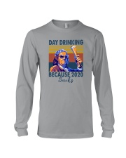 DAY DRINKING BECAUSE 2020 SUCKS BEN DRANKIN Long Sleeve Tee thumbnail
