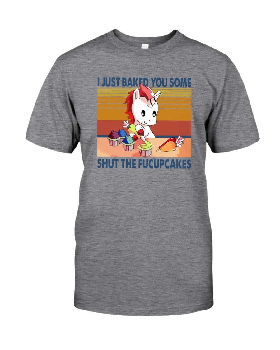 SHUT THE FUCUPCAKES UNICORN Classic T-Shirt