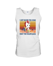 SHUT THE FUCUPCAKES UNICORN Unisex Tank thumbnail