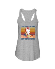 SHUT THE FUCUPCAKES UNICORN Ladies Flowy Tank thumbnail