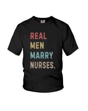 REAL MEN MARRY NURSES Youth T-Shirt thumbnail