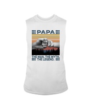 PAPA THE MAN THE MYTH THE LEGEND Sleeveless Tee tile