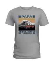 PAPA THE MAN THE MYTH THE LEGEND Ladies T-Shirt tile