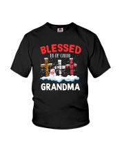 BLESSED TO BE CALLED GRANDMA Youth T-Shirt tile