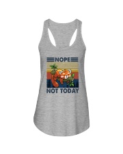 NOPE NOTHING RED PANDA Ladies Flowy Tank thumbnail