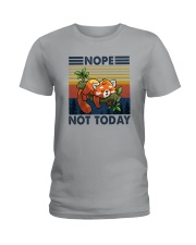 NOPE NOTHING RED PANDA Ladies T-Shirt thumbnail