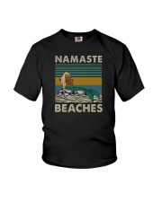 NAMASTE BEACHES Youth T-Shirt tile