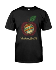 TEACHERS LOVE PI Classic T-Shirt front