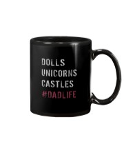 DOLLS UNICORNS CASTLES DADLIFE Mug tile