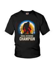 SOCIAL DISTANCING CHAMPION Youth T-Shirt thumbnail