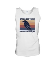 DARKNESS THERE AND NOTHING MORE VINTAGE Unisex Tank tile