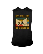 BEST PITBULL DAD EVER Sleeveless Tee thumbnail