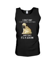 I DON'T FART I JUST WHISPER IN MY PANTS PUG Unisex Tank thumbnail