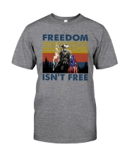 FREEDOM ISN'T FREEE vt Classic T-Shirt front