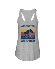 ATTEMPED MURDER VINTAGE Ladies Flowy Tank thumbnail