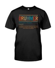 DRUMMER NOUN Classic T-Shirt front