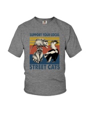 SUPPORT YOUR LOCAL STREET CATS VINTAGE Youth T-Shirt tile