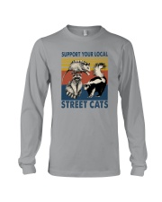 SUPPORT YOUR LOCAL STREET CATS VINTAGE Long Sleeve Tee tile