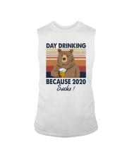 DAY DRINKING 2020 SUCKS BEER BEAR Sleeveless Tee thumbnail