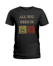 ALL YOU NEED IS LUV Ladies T-Shirt thumbnail