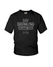 DAY DRINKING BECAUSE 2020 SUCKS Youth T-Shirt tile