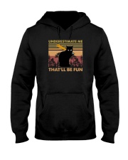 UNDERESTIMATE ME CAT Hooded Sweatshirt tile