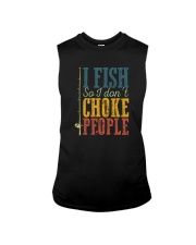 I FISH SO I DON'T CHOKE PEOPLE VINTAGE Sleeveless Tee thumbnail