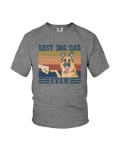 BEST DOG DAD EVER GERMAN SHEPHERD Youth T-Shirt tile
