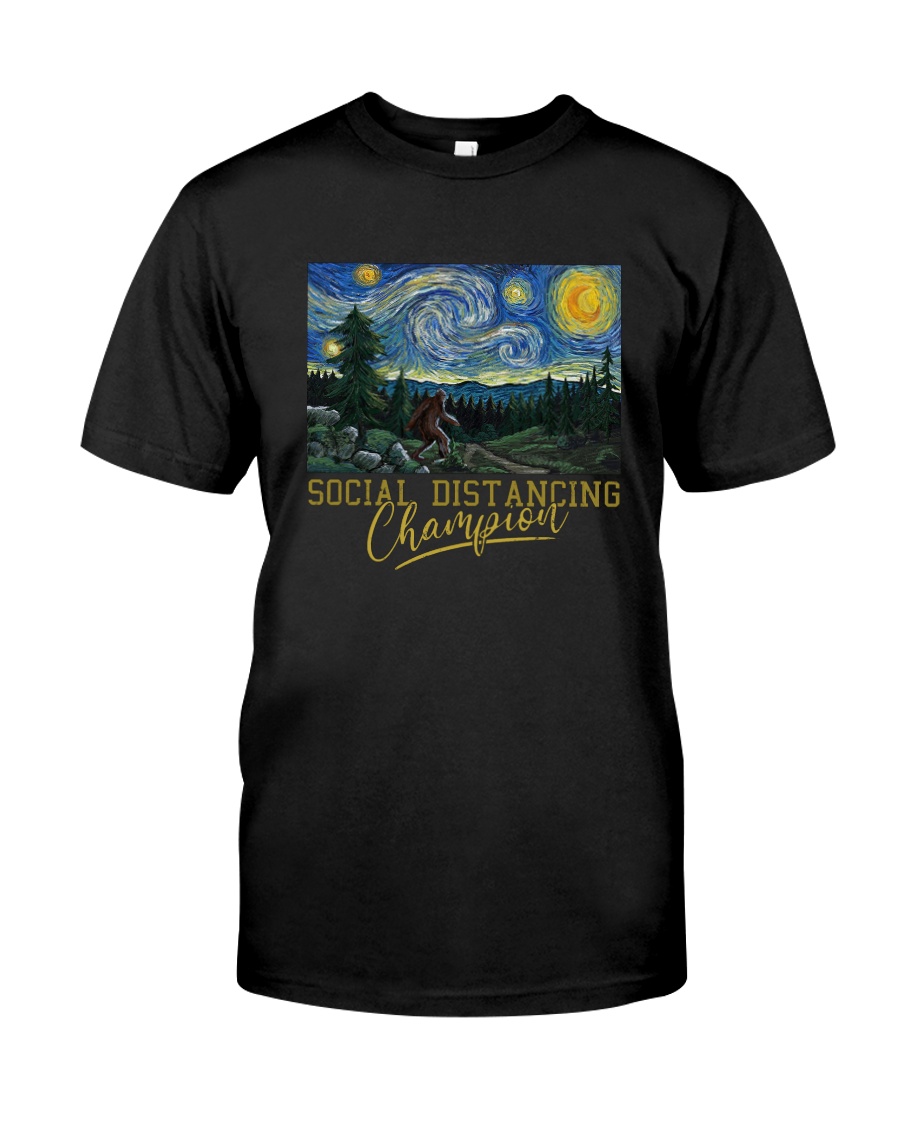 SOCIAL DISTANCING CHAMPION BIGFOOT Classic T-Shirt