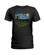 SOCIAL DISTANCING CHAMPION BIGFOOT Ladies T-Shirt thumbnail