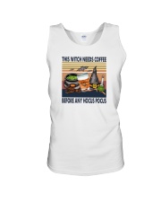 THIS WITCH NEEDS COFFEE Unisex Tank thumbnail