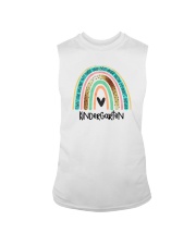 TEACH INSPIRE MOTIVATE KINDERGARTEN TEACHER Sleeveless Tee tile