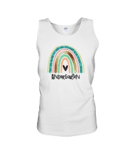 TEACH INSPIRE MOTIVATE KINDERGARTEN TEACHER Unisex Tank tile