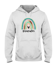 TEACH INSPIRE MOTIVATE KINDERGARTEN TEACHER Hooded Sweatshirt tile