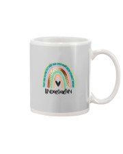 TEACH INSPIRE MOTIVATE KINDERGARTEN TEACHER Mug tile