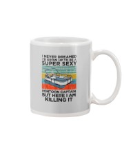 SUPER SEXY PONTOON CAPTAIN Mug tile