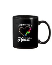 I AM HIS VOICE HE IS MY HEART Mug thumbnail