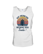 DAY DRINKING BECAUSE 2020 SUCKS Unisex Tank tile