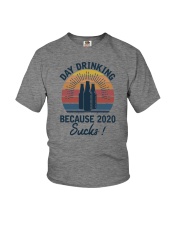 DAY DRINKING BECAUSE 2020 SUCKS Youth T-Shirt tile