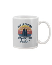 DAY DRINKING BECAUSE 2020 SUCKS Mug tile